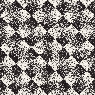 Gürültülü soyut geometrik şekiller arka plan dokulu. Vektör Dikişsiz grungy desen.