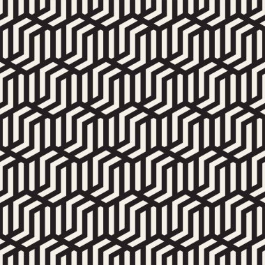 Vektör sorunsuz soyut şekiller desen. Modern şık çizgiler doku. Geometrik fayans yinelenen
