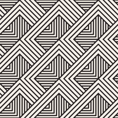 Vektör kusursuz desen. Modern stil soyut doku. Tekrarlanan geometrik fayanslar