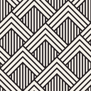 Vektör kusursuz desen. Modern stil soyut doku. Tekrarlanan geometrik fayanslar