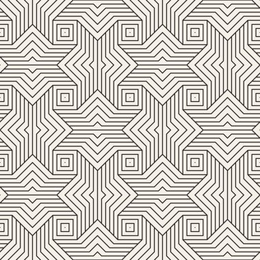 Vektör kusursuz desen. Modern stil soyut doku. Tekrarlanan geometrik fayanslar