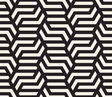 Vektör kusursuz desen. Modern stil soyut doku. Tekrarlanan geometrik fayanslar