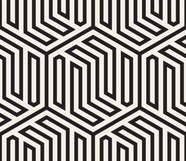 Vektör kusursuz desen. Modern stil soyut doku. Tekrarlanan geometrik fayanslar