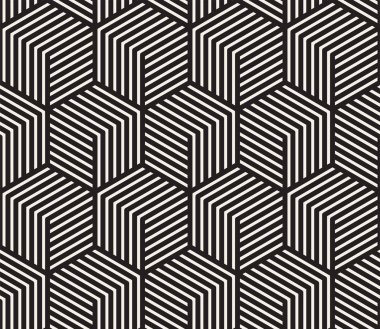 Vektör kusursuz desen. Modern stil soyut doku. Tekrarlanan geometrik fayanslar 