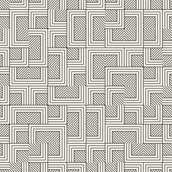 Vector naadloos patroon. Moderne stijlvolle abstracte textuur. Herhaling van geometrische tegels — Stockvector