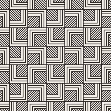 Vektör kusursuz desen. Modern stil soyut doku. Geometrik fayans tekrarlanıyor