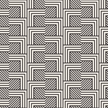 Vektör kusursuz desen. Modern stil soyut doku. Geometrik fayans tekrarlanıyor