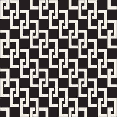 Vektör kusursuz desen. Modern stil soyut doku. Geometrik fayans tekrarlanıyor