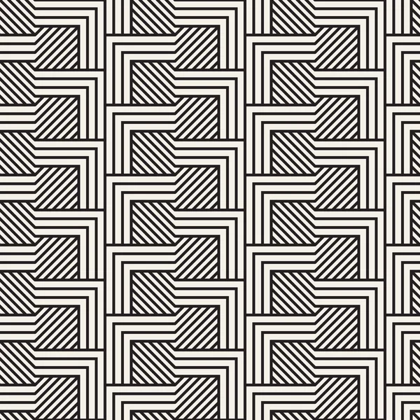 Vector naadloos patroon. Moderne stijlvolle abstracte textuur. Herhalende geometrische tegel — Stockvector