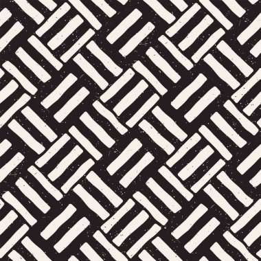 Elle çizilmiş sorunsuz yinelenen desen fayans hatları ile. Grungy freehand arka plan dokusu.