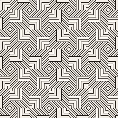 Vektör kusursuz desen. Modern stil soyut doku. Geometrik fayans tekrarlanıyor