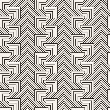 Vektör kusursuz desen. Modern stil soyut doku. Geometrik fayans tekrarlanıyor