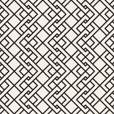 Vektör kusursuz desen. Modern stil soyut doku. Geometrik fayans tekrarlanıyor