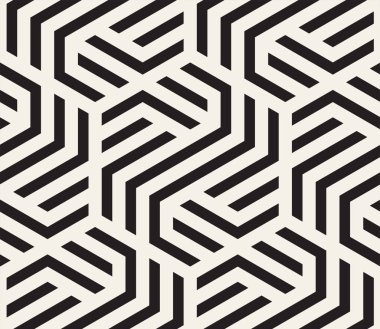 Vektör kusursuz desen. Modern stil soyut doku. Tekrarlanan geometrik fayanslar