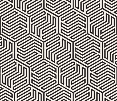 Vektör kusursuz desen. Modern stil soyut doku. Tekrarlanan geometrik fayanslar