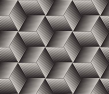 Vektör kusursuz desen. Modern stil soyut doku. Tekrarlanan geometrik fayanslar 