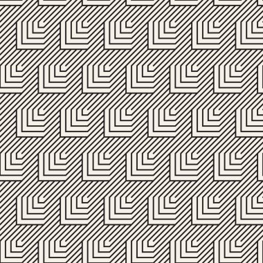 Vektör kusursuz desen. Modern stil soyut doku. Tekrarlanan geometrik fayanslar