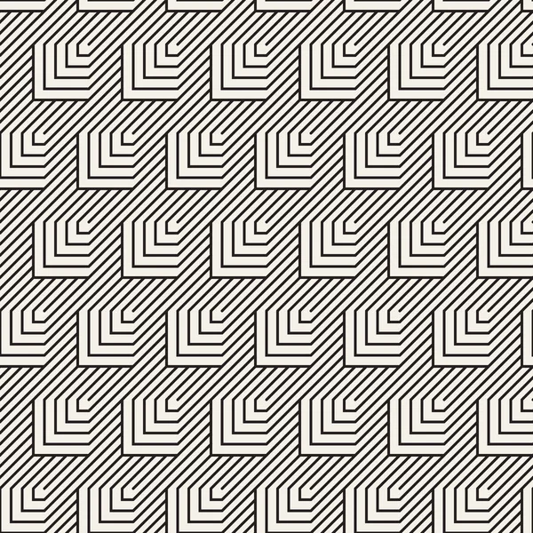 Vektor nahtlose Muster. Moderne, stilvolle abstrakte Textur. Wiederholte geometrische Fliesen — Stockvektor