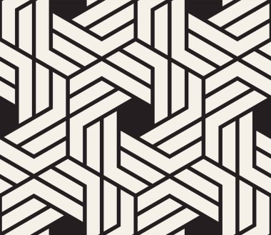 Vektör kusursuz desen. Modern stil soyut doku. Tekrarlanan geometrik fayanslar