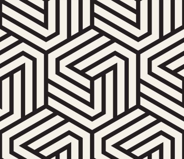 Vektör kusursuz desen. Modern stil soyut doku. Tekrarlanan geometrik fayanslar