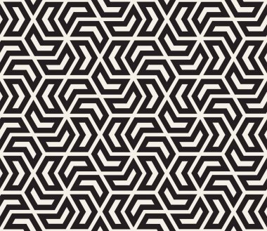 Vektör kusursuz desen. Modern stil soyut doku. Tekrarlanan geometrik fayanslar 