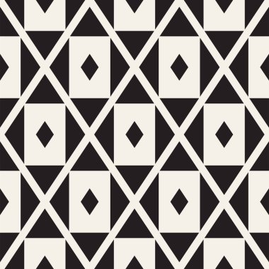 Kusursuz yüzey geometrik tasarımı. Tekrarlanan fayans süsleme arka planı. Vektör şekilleri deseni