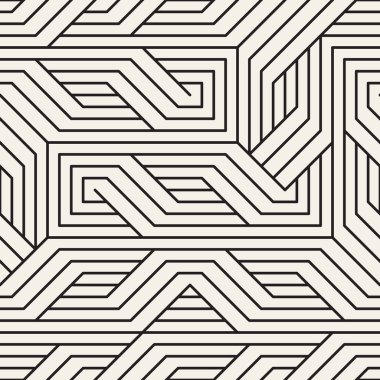 Vektör kusursuz desen. Modern stil soyut doku. Geometrik fayans tekrarlanıyor