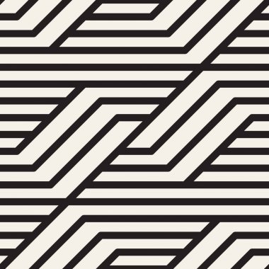 Vektör kusursuz desen. Modern stil soyut doku. Geometrik fayans tekrarlanıyor