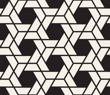 Vektör kusursuz desen. Modern stil soyut doku. Tekrarlanan geometrik fayanslar