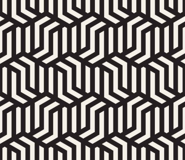 Vektör kusursuz desen. Modern stil soyut doku. Tekrarlanan geometrik fayanslar