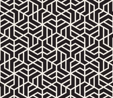 Vektör kusursuz desen. Modern stil soyut doku. Tekrarlanan geometrik fayanslar