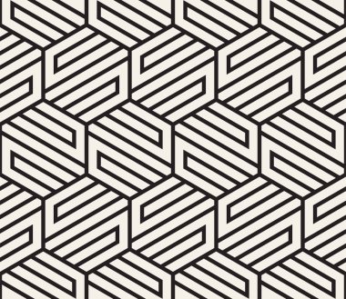 Vektör kusursuz desen. Modern stil soyut doku. Tekrarlanan geometrik fayanslar 