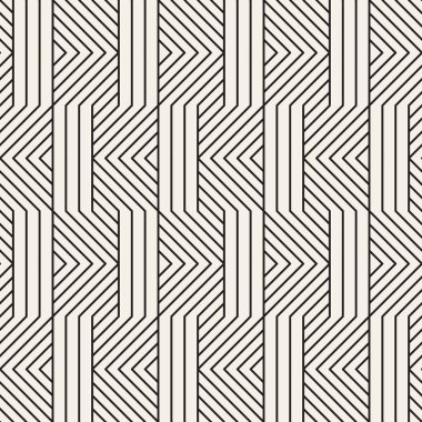 Vektör kusursuz desen. Modern stil soyut doku. Tekrarlanan geometrik fayanslar