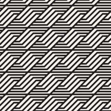 Vektör kusursuz desen. Modern stil soyut doku. Tekrarlanan geometrik fayanslar