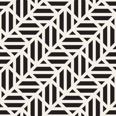Vektör kusursuz desen. Modern stil soyut doku. Geometrik fayans tekrarlanıyor