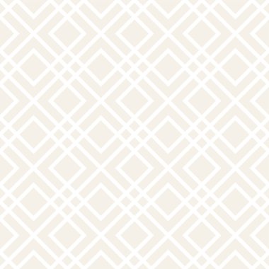 Vektör Dikişsiz örgü desen. Tek renkli kafes ile modern şık doku. Geometrik kılavuz yinelenen. Basit tasarım arka plan. 