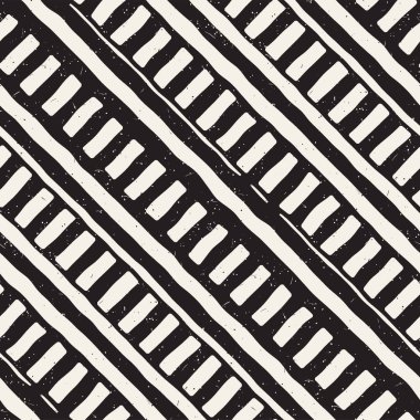 Elle çizilmiş sorunsuz yinelenen desen fayans hatları ile. Grungy freehand arka plan dokusu.