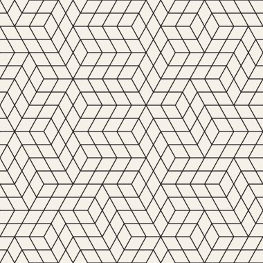 Vektör kusursuz desen. Modern stil soyut doku. Geometrik fayans tekrarlanıyor