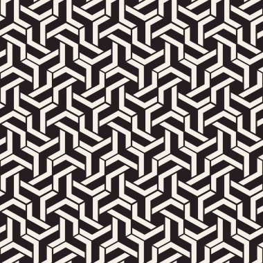 Vektör kesintisiz çizgiler mozaik desen. Modern şık soyut doku. Geometrik fayans yinelenen