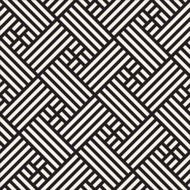 Vektör kusursuz desen. Modern stil soyut doku. Tekrarlanan geometrik fayanslar