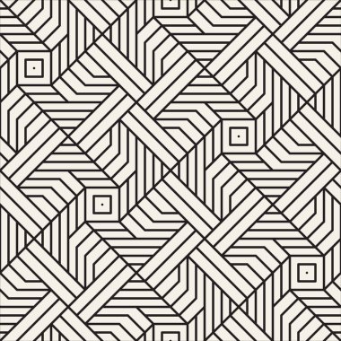 Vektör kusursuz desen. Modern stil soyut doku. Tekrarlanan geometrik fayanslar
