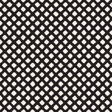 Elle çizilmiş stil etnik seamless modeli. Siyah ve beyaz soyut grungy geometrik arka plan.