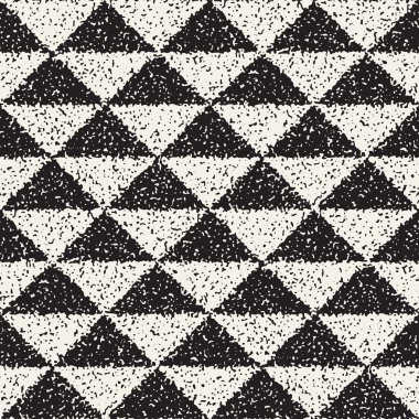 Gürültülü soyut geometrik şekiller arka plan dokulu. Vektör Dikişsiz grungy desen.