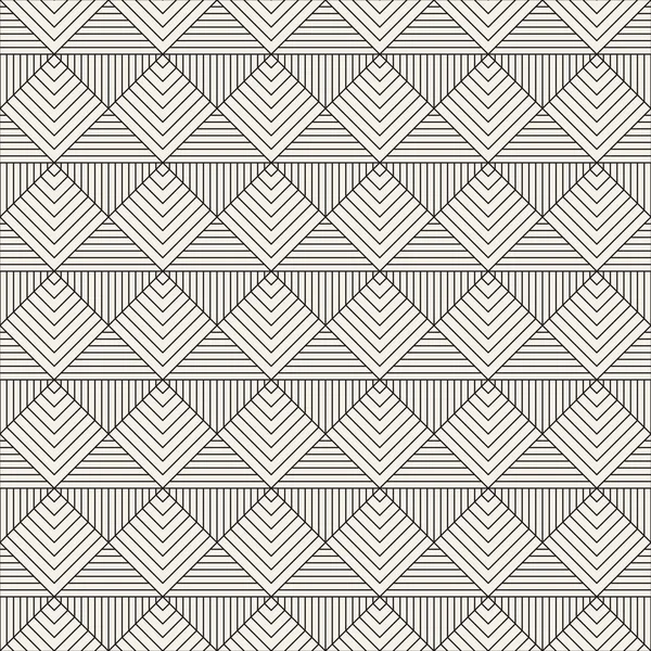 Vector seamless pattern. Modern stylish abstract texture. Repeating geometric tiles — Stock Vector