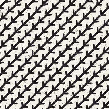 Basit mürekkep geometrik desen. Tek renkli siyah ve beyaz konturlar arka plan. Tasarımınız için çizilen mürekkep doku el