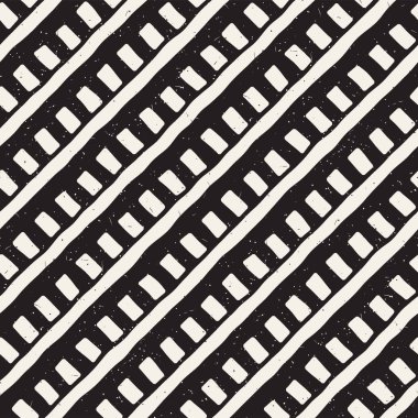 Elle çizilmiş sorunsuz yinelenen desen fayans hatları ile. Grungy freehand arka plan dokusu.