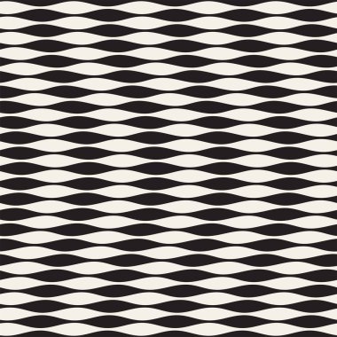 Sorunsuz dalgalanma desen. Yinelenen vektör doku. Dalgalı grafik arka plan. Basit çizgiler