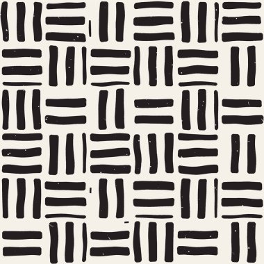 Elle çizilmiş sorunsuz yinelenen desen fayans hatları ile. Grungy freehand arka plan dokusu.