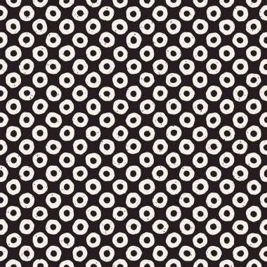 Elle çizilmiş stil etnik seamless modeli. Siyah ve beyaz soyut grungy geometrik arka plan.