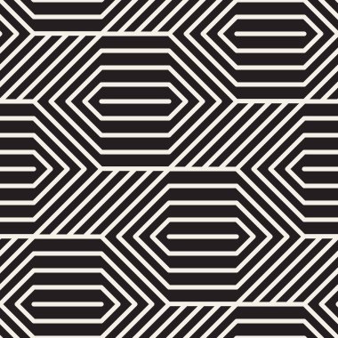 Vektör kusursuz desen. Modern stil soyut doku. Tekrarlanan geometrik fayanslar